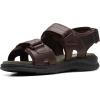 imageClarks Mens Walkford Walk Sport SandalDark Brown Leather