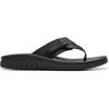imageClarks Mens Wesley Sun FlipFlopBlack Leather