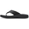 imageClarks Mens Wesley Sun FlipFlopBlack Leather