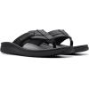imageClarks Mens Wesley Sun FlipFlopBlack Leather