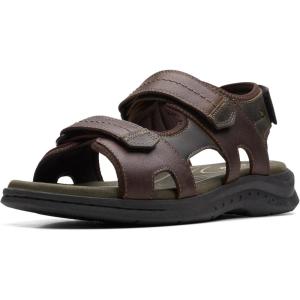 imageClarks Mens Walkford Walk Sport SandalDark Brown Leather