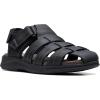 imageClarks Mens Walkford Fish Fisherman SandalBlack Tumbled Leather