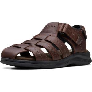 imageClarks Mens Walkford Fish Fisherman SandalBrown Tumbled Leather