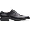 imageClarks Mens Derby Oxford Flat Women 2Black Leather Black
