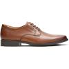 imageClarks Mens Derby Oxford Flat Women 2Brown Dark Tan Leather