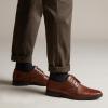 imageClarks Mens Derby Oxford Flat Women 2Dark Tan Lea