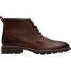 imageClarks Mens Emmet Zip Combat BootBrown Distressed