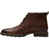 imageClarks Mens Emmet Zip Combat BootBrown Distressed