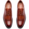 imageClarks Mens Steadwell Cap OxfordDark Tan Leather