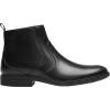 imageClarks Mens Steadwell Zip Ankle BootBlack Leather