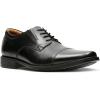 imageClarks Mens Tilden CapBlack Black Leather