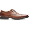 imageClarks Mens Tilden CapDark Tan Leather