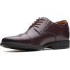 imageClarks Mens Tilden CapWine Leather