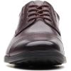 imageClarks Mens Tilden CapWine Leather