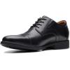 imageClarks Mens Whiddon CapBlack Black Leather