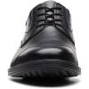 imageClarks Mens Whiddon CapBlack Black Leather