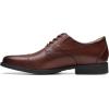 imageClarks Mens Whiddon CapMahogany Leather