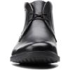 imageClarks Mens Whiddon Mid Chukka BootBlack Leather