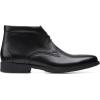 imageClarks Mens Whiddon Mid Chukka BootBlack Leather