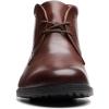 imageClarks Mens Whiddon Mid Chukka BootMahogany Leather