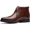 imageClarks Mens Whiddon Mid Chukka BootMahogany Leather