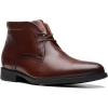 imageClarks Mens Whiddon Mid Chukka BootMahogany Leather