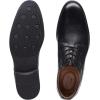 imageClarks Mens Whiddon Plain Toe OxfordBlack Black Leather
