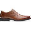 imageClarks Mens Whiddon Plain Toe OxfordDark Tan