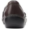 imageClarks Womens Cora Daisy LoaferDark Brown Tumbled Leather