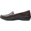 imageClarks Womens Cora Daisy LoaferDark Brown Tumbled Leather