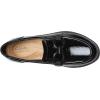 imageClarks Womens Zylah TopBlack Crinkle Patent Synthetic