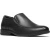 imageClarks Mens Steadwell Step LoaferBlack Leather