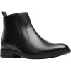 imageClarks Mens Steadwell Zip Ankle BootBlack Leather