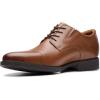 imageClarks Mens Whiddon CapDark Tan Leather