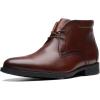 imageClarks Mens Whiddon Mid Chukka BootMahogany Leather