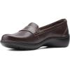 imageClarks Womens Cora Daisy LoaferDark Brown Tumbled Leather