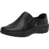 imageClarks Womens Cora Poppy LoaferBlack Tumbled