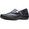 imageClarks Womens Cora Teresa LoaferNavy Tumbled Leather