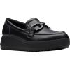 imageClarks Womens Zylah TopBlack Leather