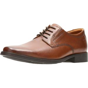 imageClarks Mens Derby Oxford Flat Women 2Dark Tan Leather