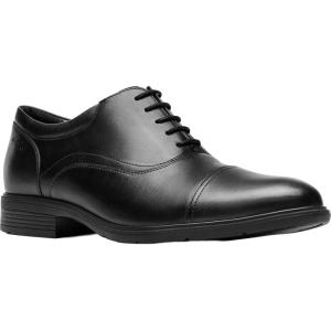 imageClarks Mens Steadwell Oxford Dress ShoeBlack Leather