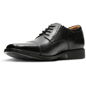 imageClarks Mens Tilden CapBlack Black Leather