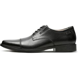 imageClarks Mens Tilden CapBlack Leather