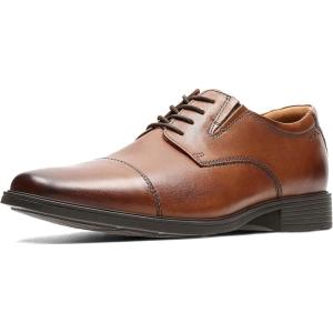 imageClarks Mens Tilden CapDark Tan Leather