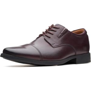 imageClarks Mens Tilden CapWine Leather
