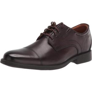 imageClarks Mens Whiddon CapDark Brown Leather