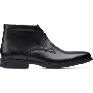 imageClarks Mens Whiddon Mid Chukka BootBlack