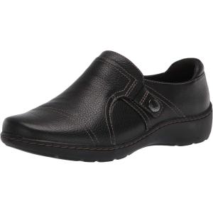 imageClarks Womens Cora Poppy LoaferBlack Tumbled