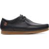 imageClarks Mens Shacre Ii Run ShoesBlack Leather