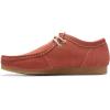 imageClarks Mens Shacre Ii Run ShoesRed Suede
